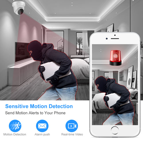 WiFi Camera Monitor Home Security Camera